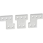 SCHNEIDER ELECTRIC - 95 mm pitch spreader set flat connection - for Masterpact MTZ1 - 3P