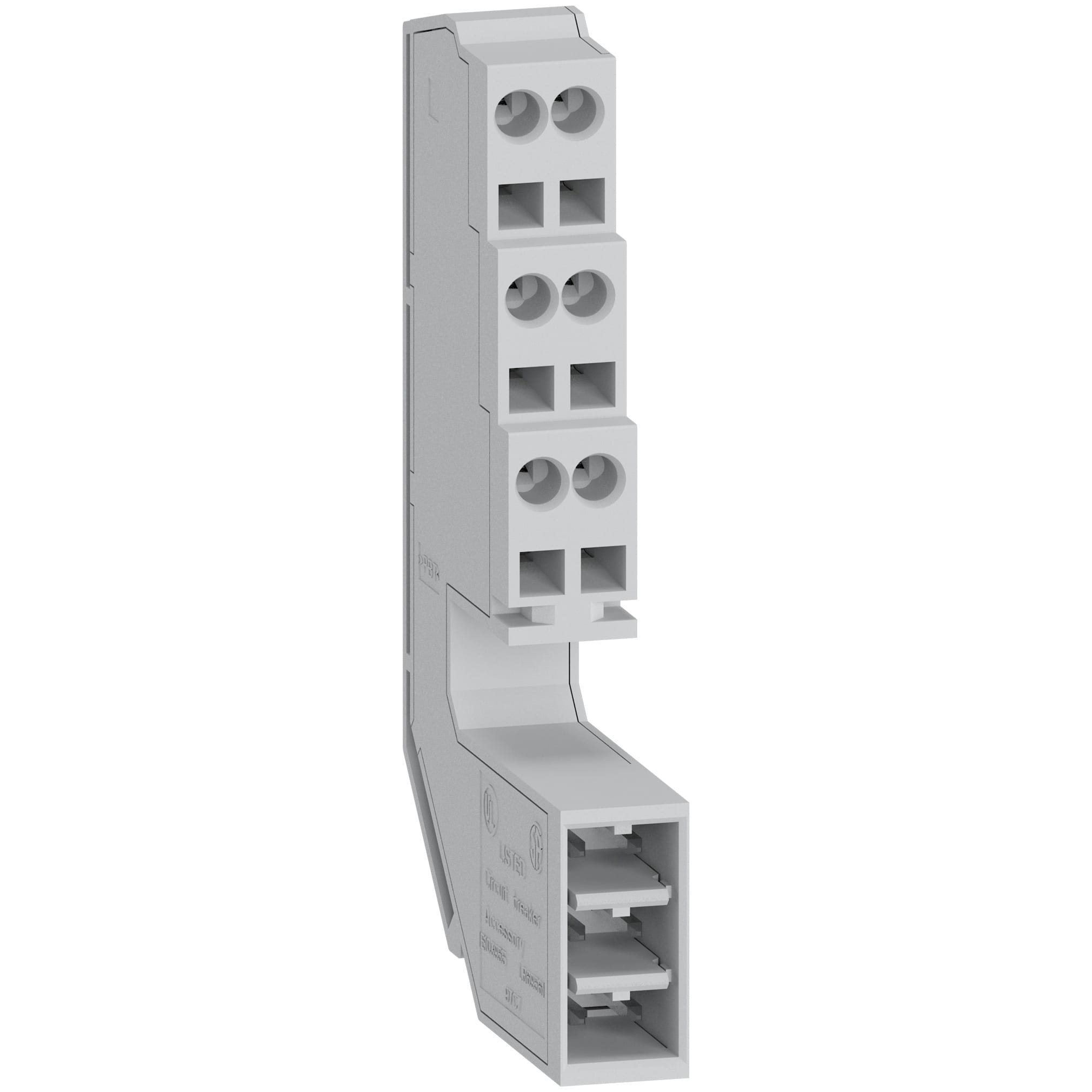 SCHNEIDER ELECTRIC - Morsetto 6 fili 10 pezzi telaio MTZ2/3