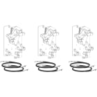 SCHNEIDER ELECTRIC - Kit interBlocco cavi 2S+1C MTZ2-3