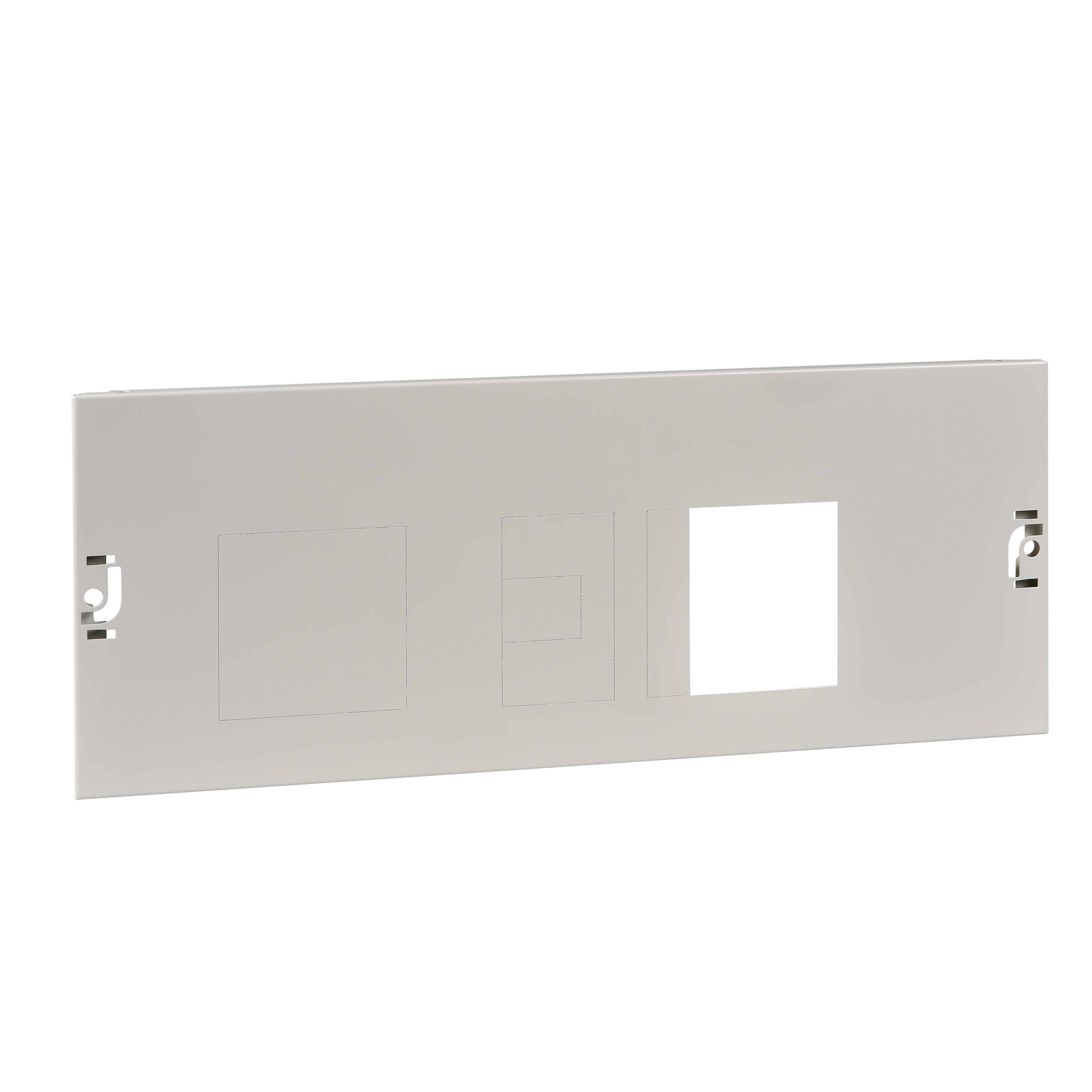 SCHNEIDER ELECTRIC - Struttura, PrismaSeT, Piastra, Piastra front. NSX160/250 fix dir 4P