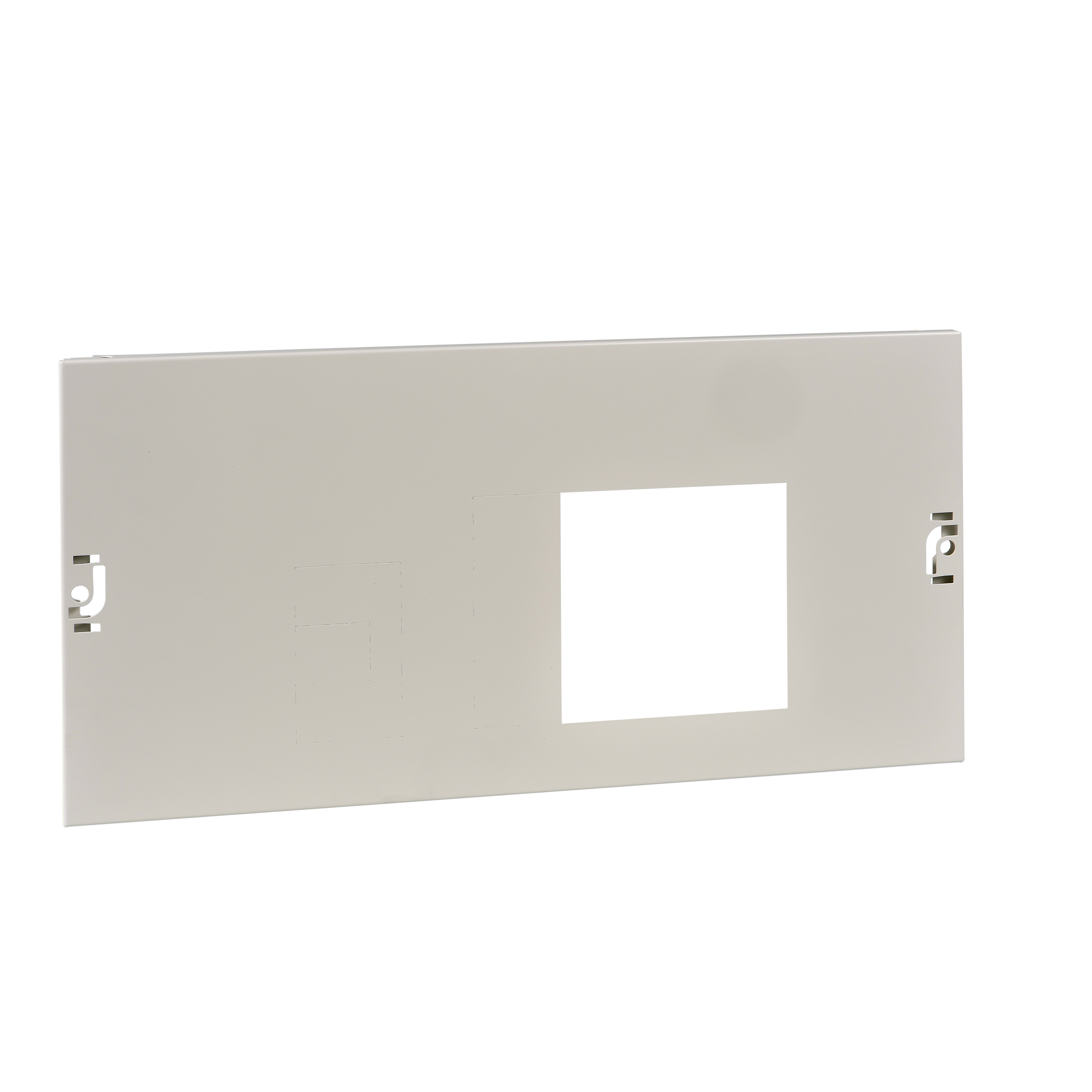 SCHNEIDER ELECTRIC - Struttura, PrismaSeT, Piastra, Piastra front. NSX400/630 fix dir 4P
