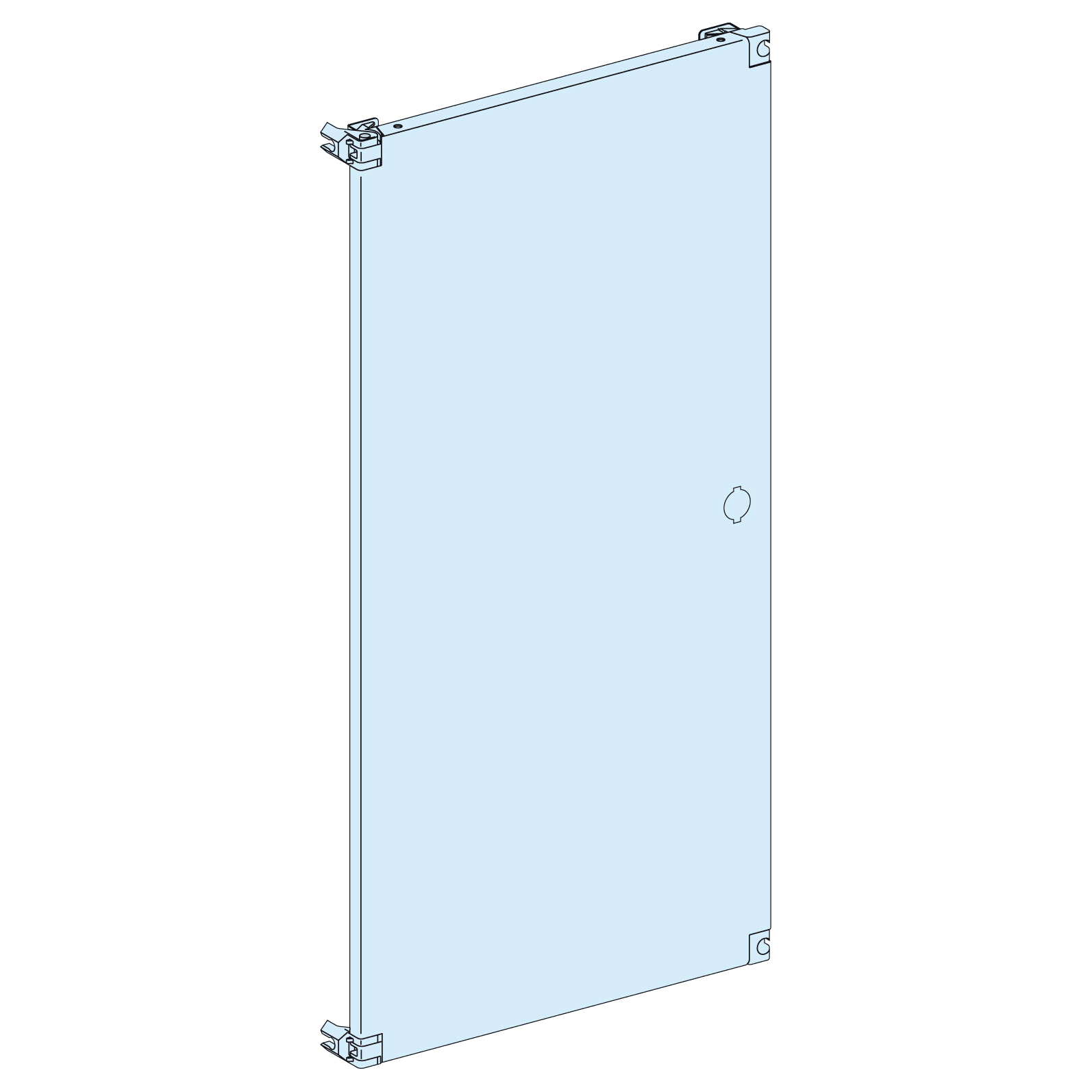 SCHNEIDER ELECTRIC - Struttura, PrismaSeT, Piastra, Piastra front cern. 13M L400mm