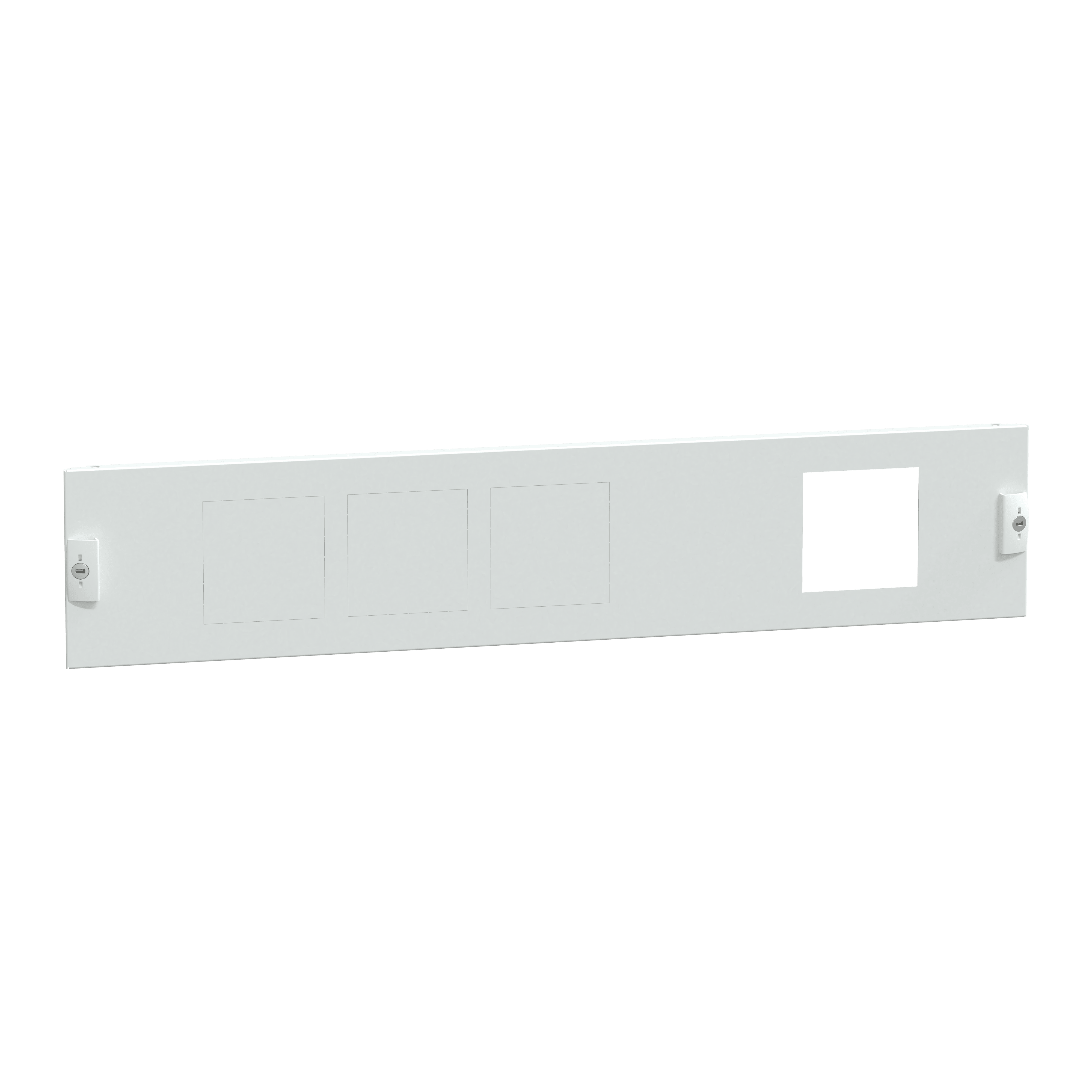 SCHNEIDER ELECTRIC - Struttura, PrismaSeT, Piastra, Piast Front 4 pretran 96X96 L850 3M