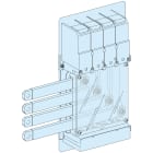SCHNEIDER ELECTRIC - Struttura, PrismaSeT, Collegamento, Blocco alim NS630 canalina