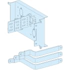 SCHNEIDER ELECTRIC - Struttura, PrismaSeT, Collegamento, Coll. a valle NS630 fisso/dir3P