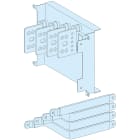 SCHNEIDER ELECTRIC - Struttura, PrismaSeT, Collegamento, Coll. a valle NS630 fisso/dir4P