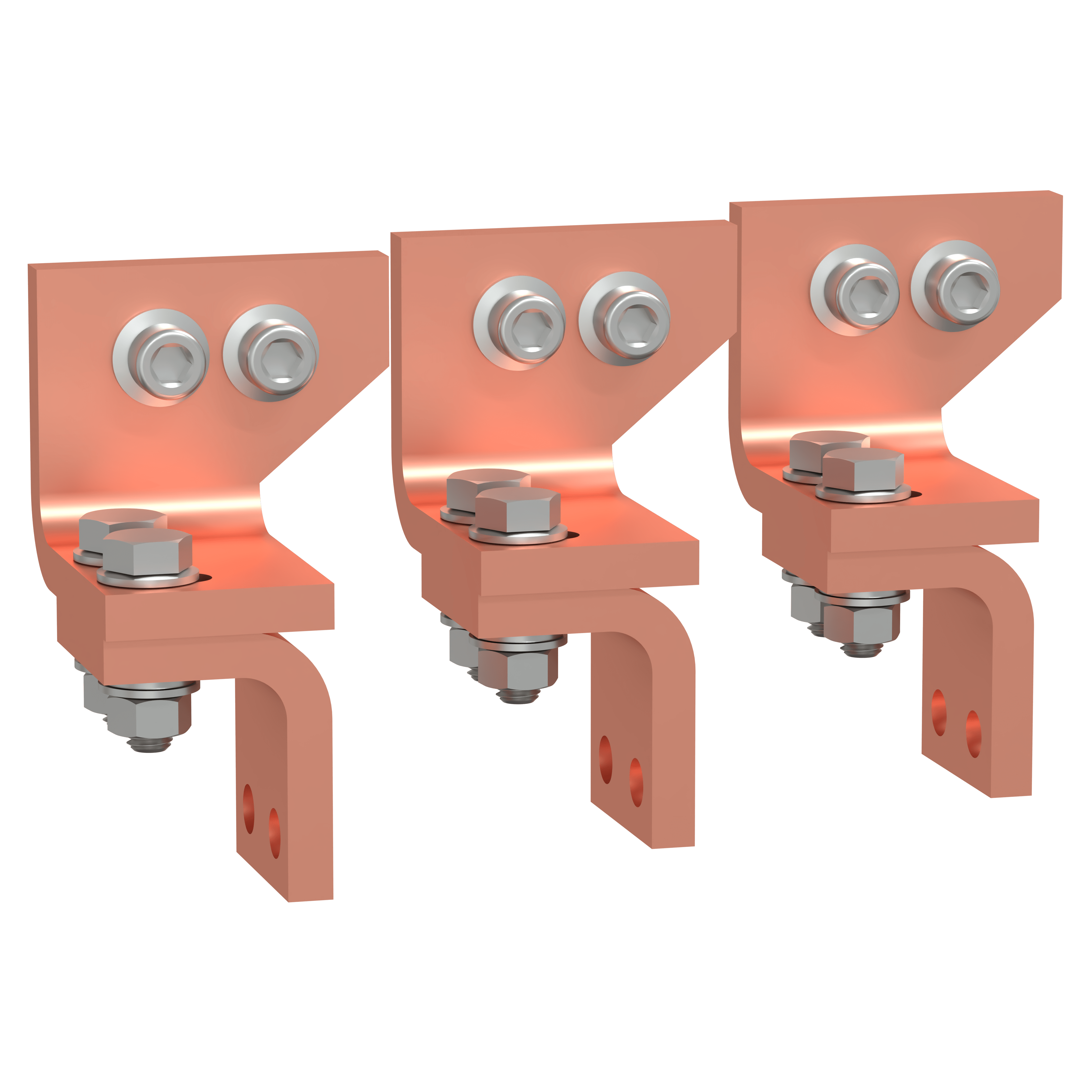 SCHNEIDER ELECTRIC - Struttura, PrismaSeT, Collegamento, Collegam. Canalis NS-MTZ1 att. post. 3P