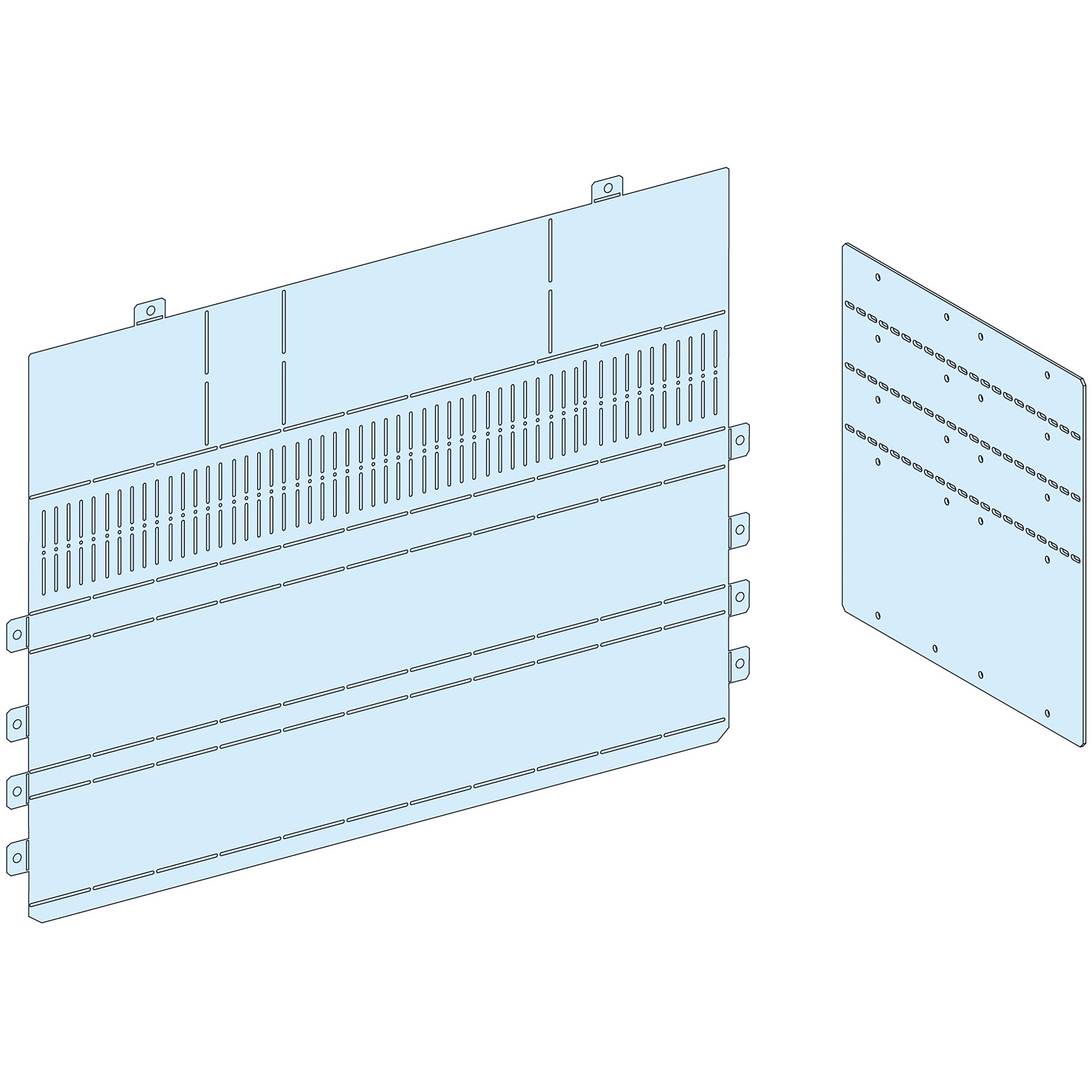 SCHNEIDER ELECTRIC - Struttura, PrismaSeT, Accessori, Segregazione att. ant. NS1600 V fisso