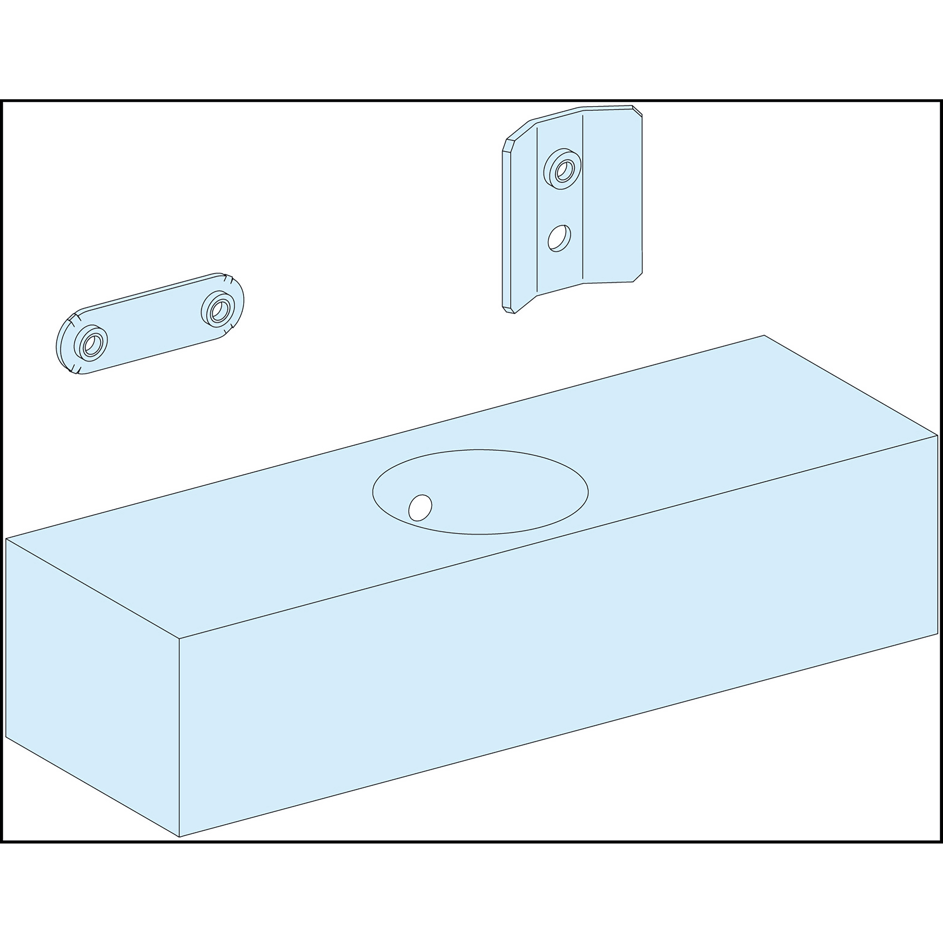 SCHNEIDER ELECTRIC - Kit stabilizzatore Prisma P