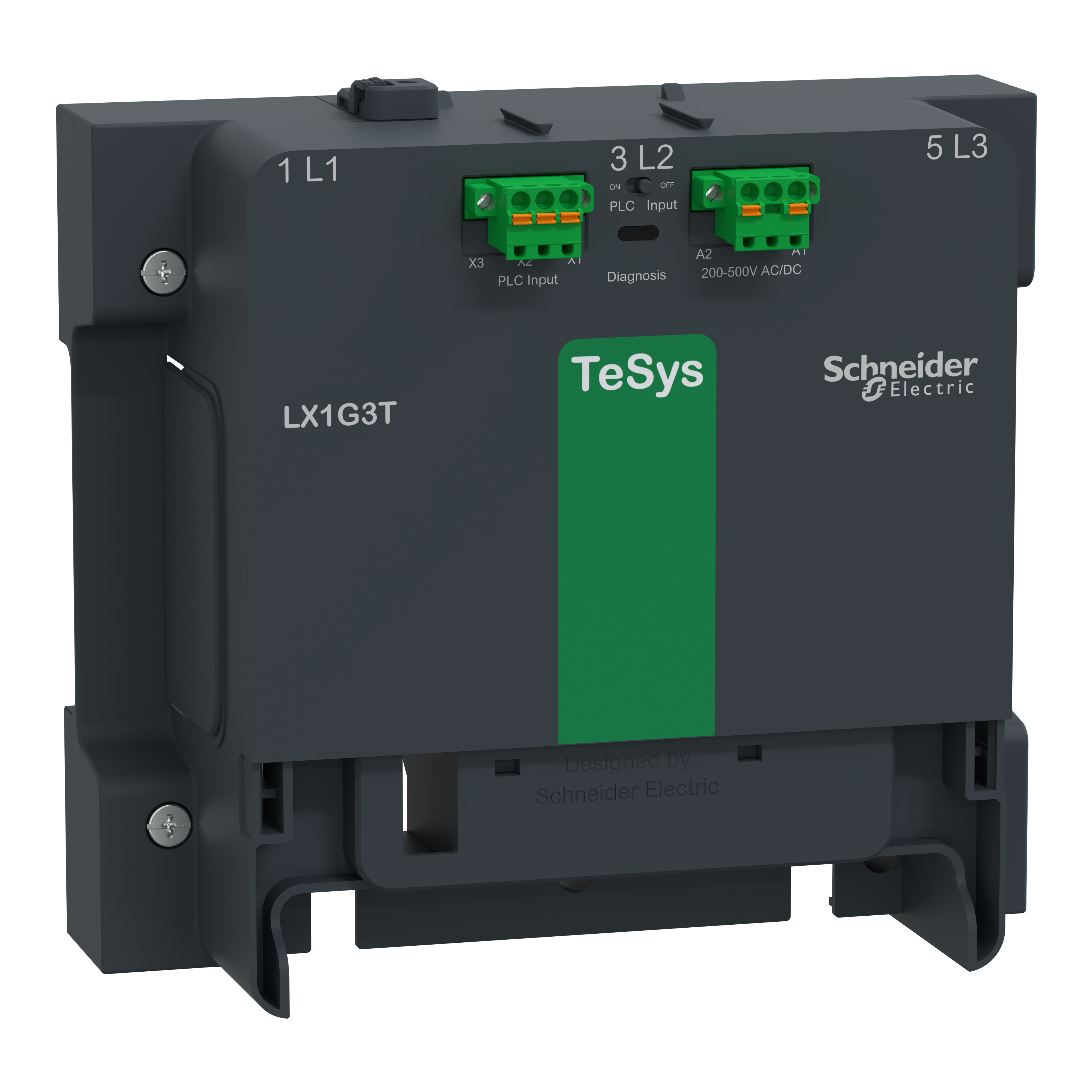SCHNEIDER ELECTRIC - Control module LX1G per contattore TeSys Giga LC1G630-800, 48…130V AC/DC, 3P