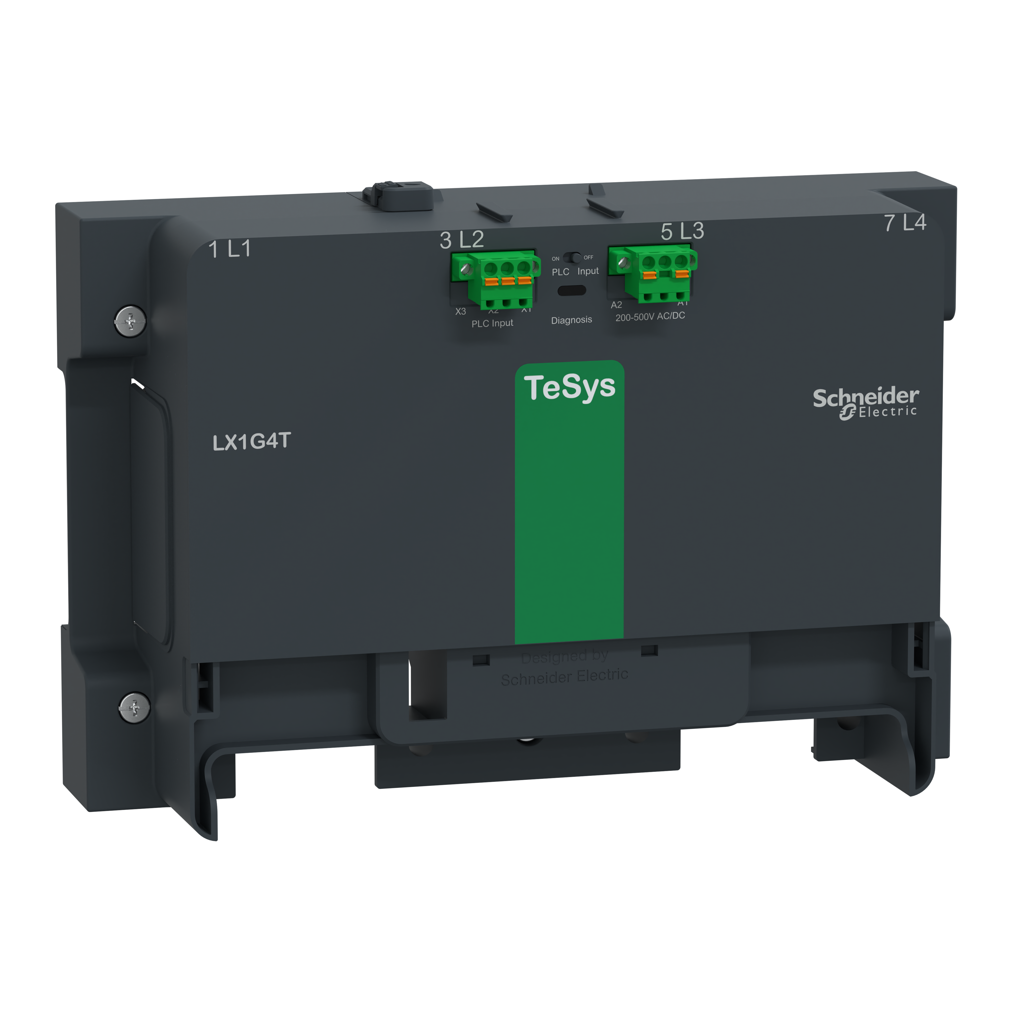 SCHNEIDER ELECTRIC - Control module LX1G per contattore TeSys Giga  LC1G630-800, 200…500V AC/DC, 4P