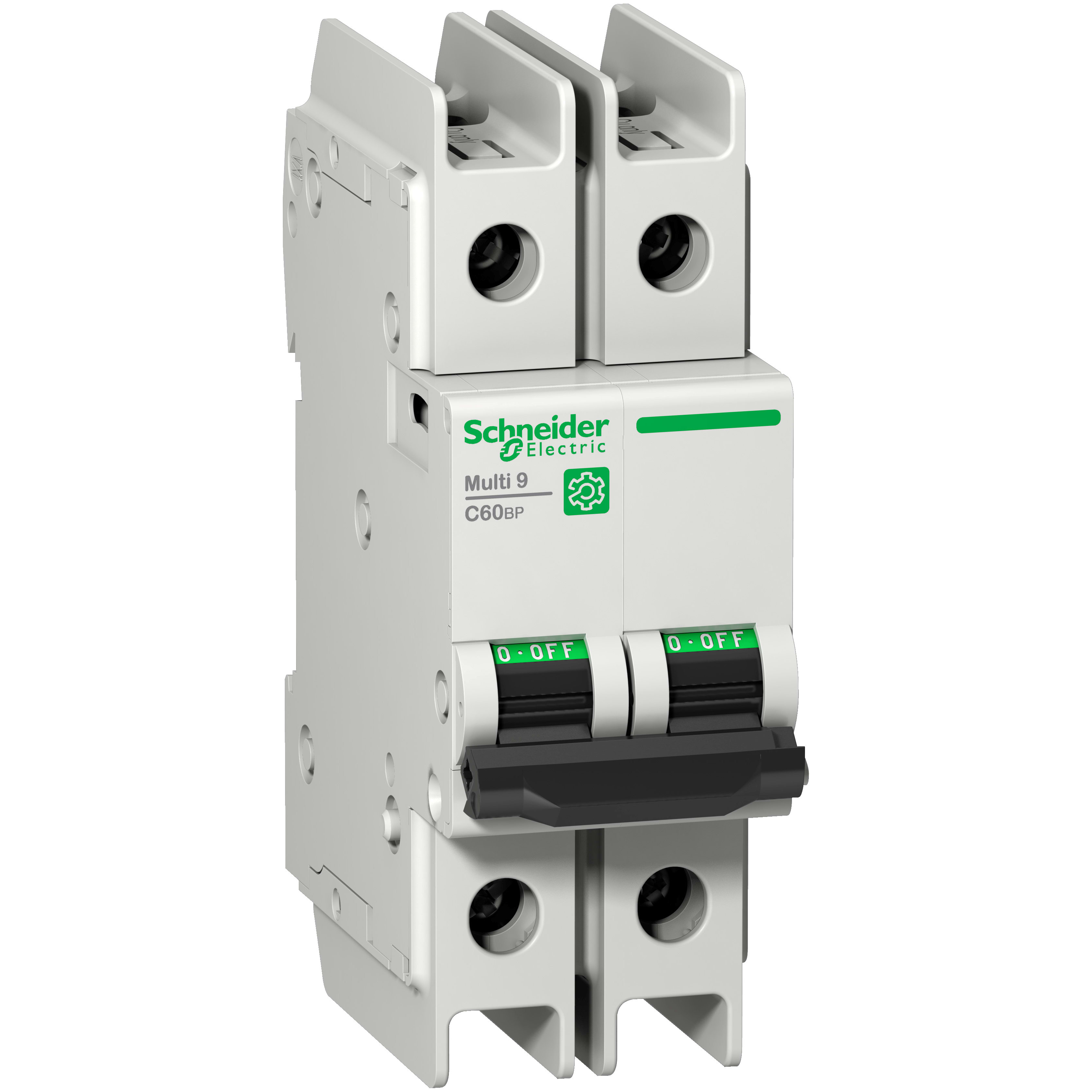 SCHNEIDER ELECTRIC - Interruttore magnetotermico C60BP 2P D 20A 10kA 480Y/277V UL489