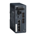 SCHNEIDER ELECTRIC - switch di rete, rete Modicon, gestito, 4 porte per rame con 2 porte per fibra ottica, multimodale
