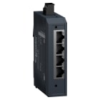 SCHNEIDER ELECTRIC - switch di rete, Modicon Networking, standard non gestito, 4 porte per rame con 1 porta per fibra ottica multimodale