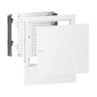 SCHNEIDER ELECTRIC - Fronte centralino TLC Resi9 MP incasso 24 (2x12) mod bianco porta opaca