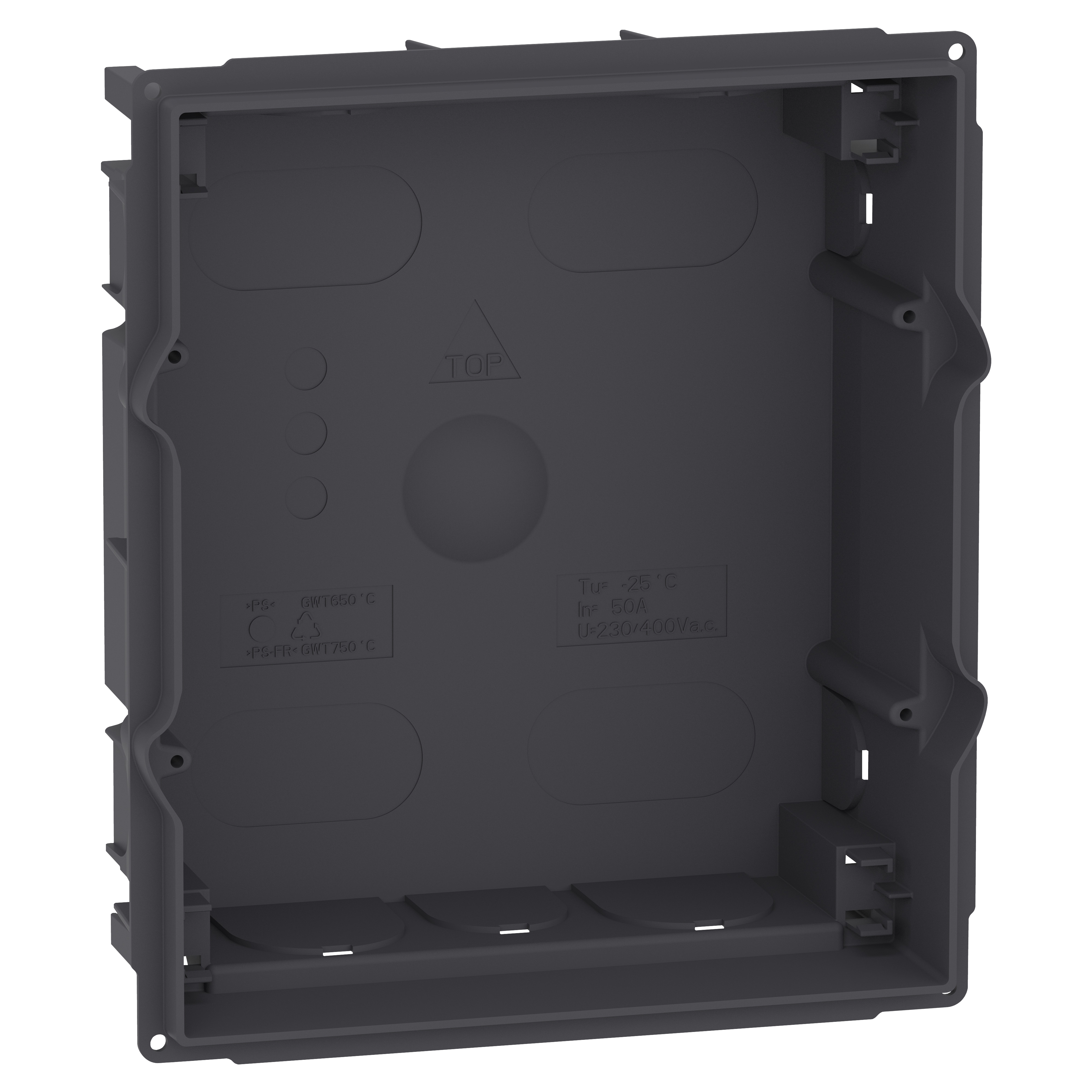 SCHNEIDER ELECTRIC - Scatola Resi9 MP incasso 8 moduli