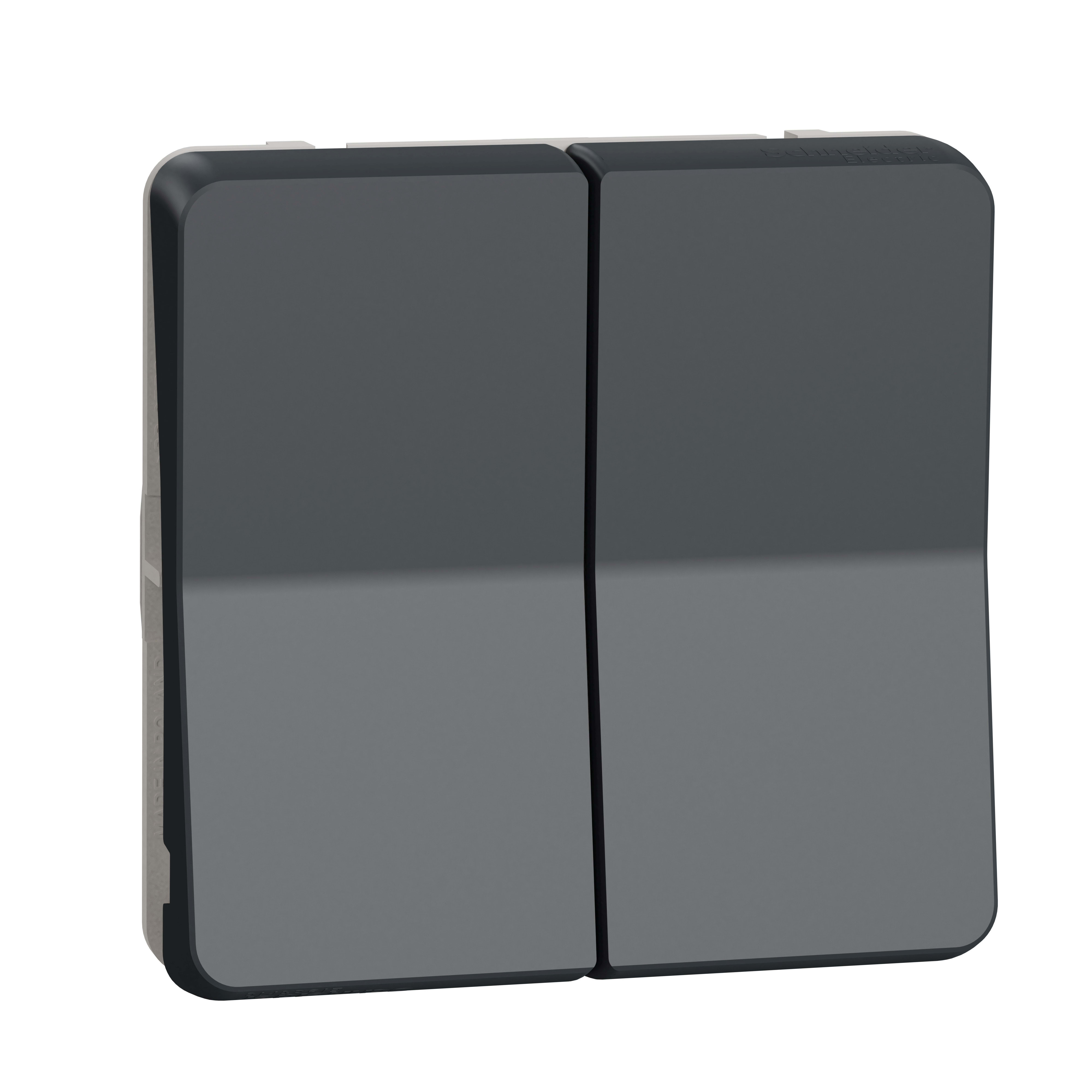 SCHNEIDER ELECTRIC - Mureva accessorio pulsante + stop 10 A