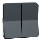 SCHNEIDER ELECTRIC - Mureva accessorio doppio pulsante 10 A