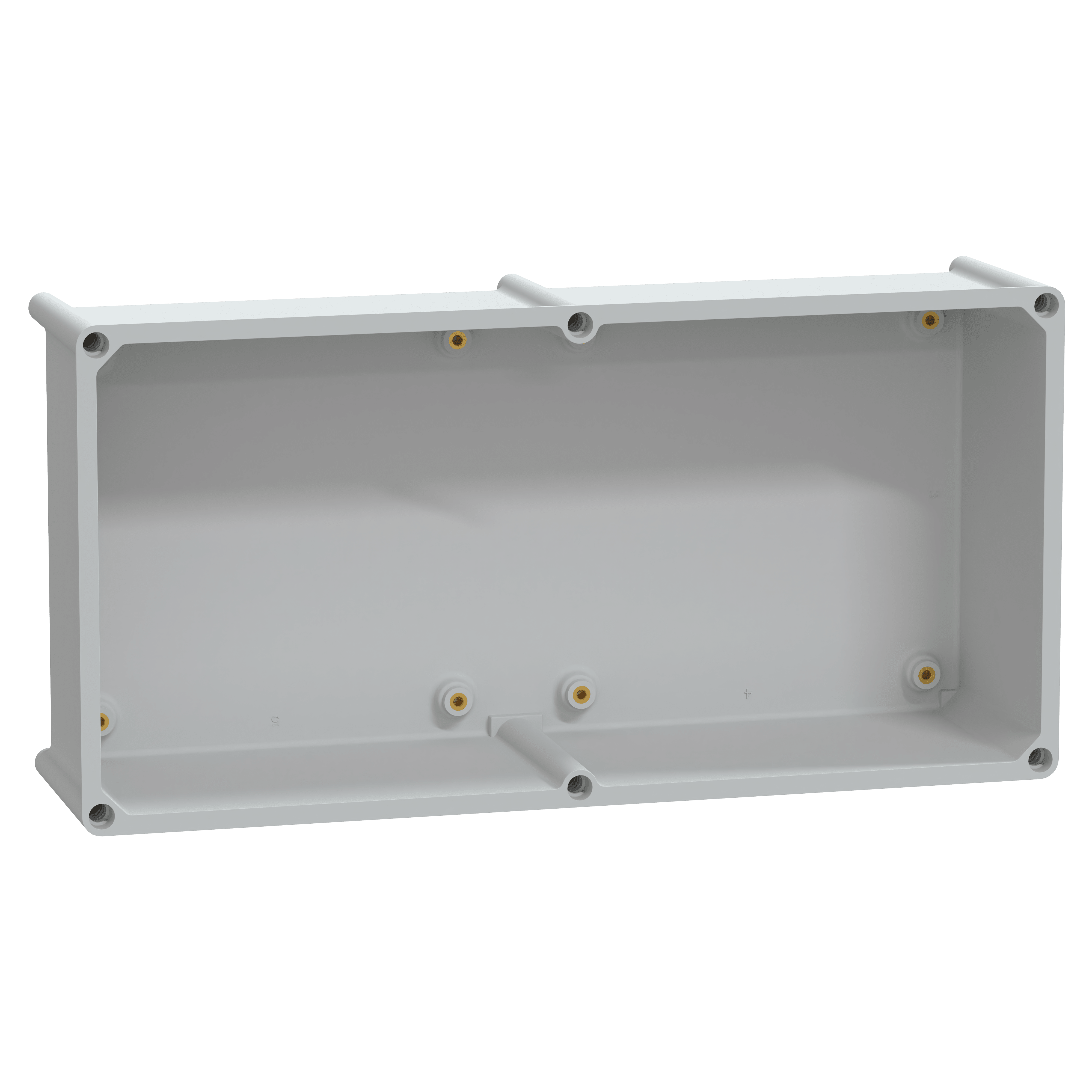 SCHNEIDER ELECTRIC - Parte posteriore in poliestere, PanelSeT PLS, 27x54x13.5cm