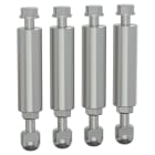 SCHNEIDER ELECTRIC - 4 piedini regolabili Inox H 220-250