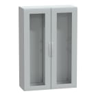 SCHNEIDER ELECTRIC - Armadio in poliestere, PanelSeT PLA, porta trasparente, totalmente chiuso, 1500x1000x420mm, IP65, IK08
