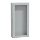 SCHNEIDER ELECTRIC - Armadio in poliestere, PanelSeT PLA, porta trasparente, totalmente chiuso, 1500x750x320mm, IP65, IK08