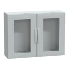 SCHNEIDER ELECTRIC - Armadio in poliestere, PanelSeT PLA, porta trasparente, totalmente chiuso, 750x1000x320mm, IP65, IK08
