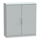 SCHNEIDER ELECTRIC - Armadio in poliestere, PanelSeT PLA, fondo aperto, tetto ventilato, 1000x1000x420 mm, IP44, IK10