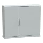 SCHNEIDER ELECTRIC - Armadio in poliestere, PanelSeT PLA, fondo aperto, tetto ventilato, 1000x1250x320 mm, IP44, IK10