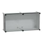 SCHNEIDER ELECTRIC - Cassetta PLS, retro in poliestere, coperchio trasparente per PC IP65 27x54x18cm