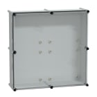 SCHNEIDER ELECTRIC - Cassetta PLS, retro in poliestere, coperchio trasparente per PC IP65 54x54x18cm