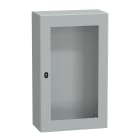 SCHNEIDER ELECTRIC - Cassetta in acciaio montata a parete, PanelSeT S3D, porta trasparente, senza piastra di montaggio, 1000x600x300mm, IP66, IK08