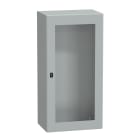 SCHNEIDER ELECTRIC - Cassetta in acciaio montata a parete, PanelSeT S3D, porta trasparente, senza piastra di montaggio, 1200x600x400mm, IP66, IK08