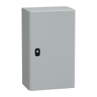 SCHNEIDER ELECTRIC - Cassetta in acciaio montata a parete, PanelSeT S3D, porta piena, con piastra di montaggio, 500x300x200mm, IP66, IK10