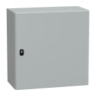 SCHNEIDER ELECTRIC - Cassetta in acciaio montata a parete, PanelSeT S3D, porta piena, senza piastra di montaggio, 600x600x300mm, IP66, IK10
