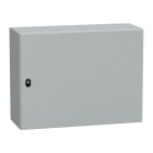 SCHNEIDER ELECTRIC - Cassetta in acciaio montata a parete, PanelSeT S3D, porta piena e piastra di montaggio 600x800x300 mm, IP66, IK10