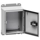 SCHNEIDER ELECTRIC - Porta piena PanelSeT S3D antisismica con piastra di montaggio - H400xW300xD200 - IP65 - IK10