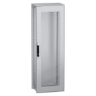 SCHNEIDER ELECTRIC - Armadio modulare a pavimento, PanelSeT SFN, acciaio decarbonizzato, porta trasparente, 1800x600x400mm, IP55