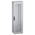 SCHNEIDER ELECTRIC - Armadio modulare a pavimento, PanelSeT SFN, acciaio decarbonizzato, porta trasparente, 2000x600x400mm, IP55
