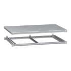 SCHNEIDER ELECTRIC - Telaio inferiore e superiore, PanelSeT SFN, per armadio elettrico L1200 P800mm, tetto incluso
