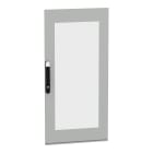 SCHNEIDER ELECTRIC - Porta trasparente, PanelSeT SFN, per armadio elettrico H1200 W600mm, RAL7035