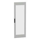 SCHNEIDER ELECTRIC - Porta trasparente, Prismaset HD, per armadio elettrico H2000 W700mm, RAL7035