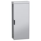 SCHNEIDER ELECTRIC - Armadio elettrico modulare da pavimento per esterni, PanelSeT SFN, acciaio decarbonizzato, 1800X800X400mm, IP55, RAL7035