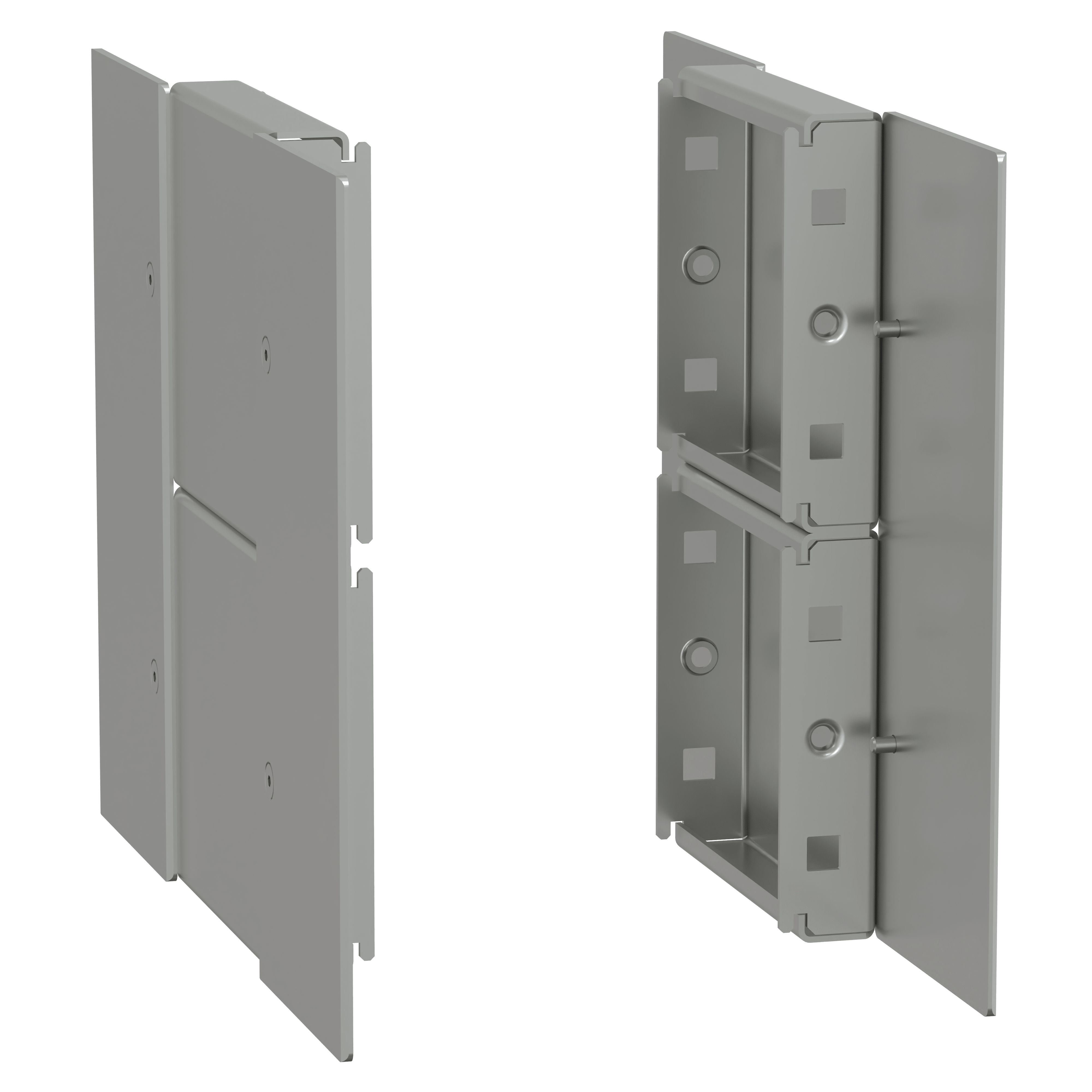 SCHNEIDER ELECTRIC - Pannelli laterali zoccolo inox P300xH200 Aisi 304L.