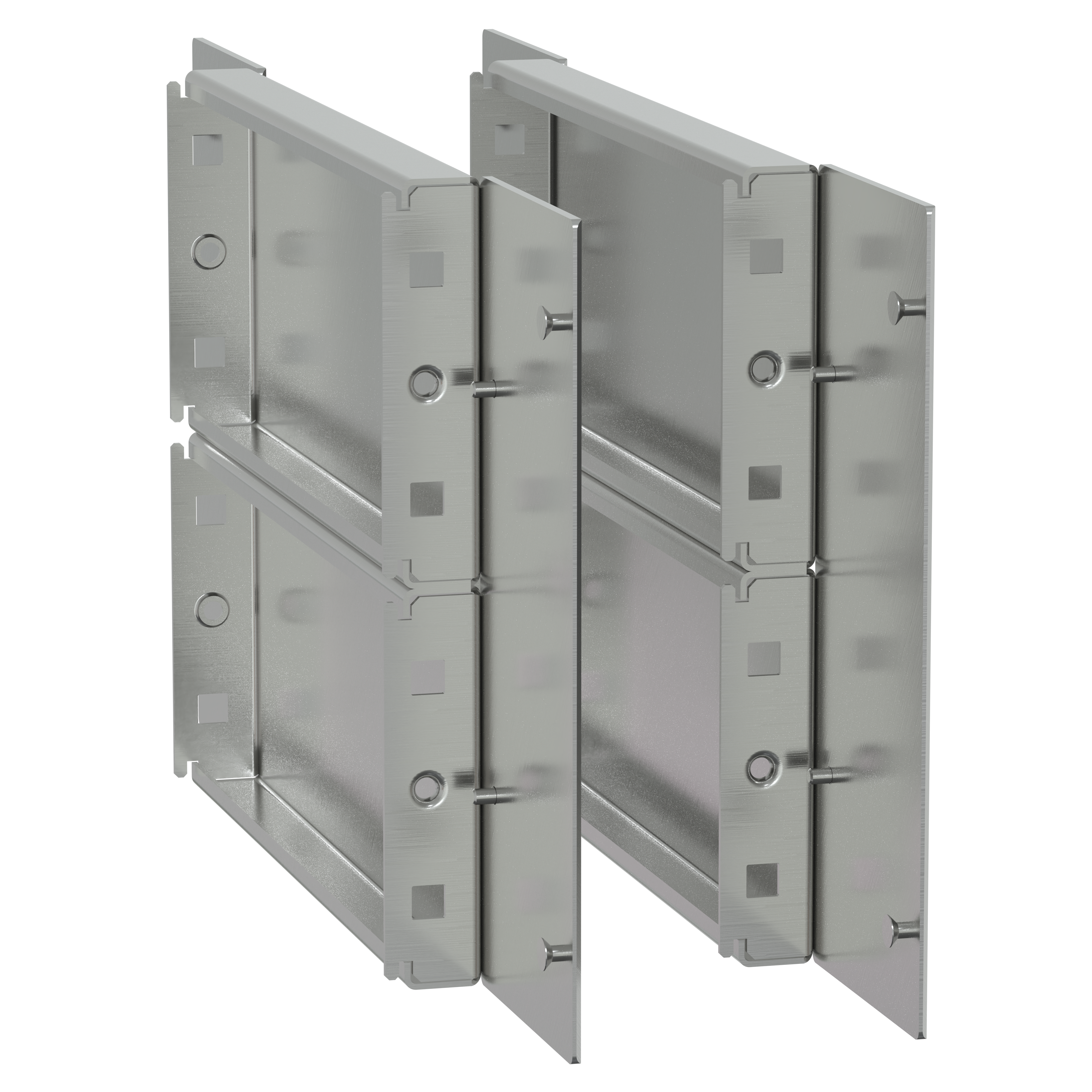 SCHNEIDER ELECTRIC - Pannelli laterali zoccolo inox P400xH200 304L