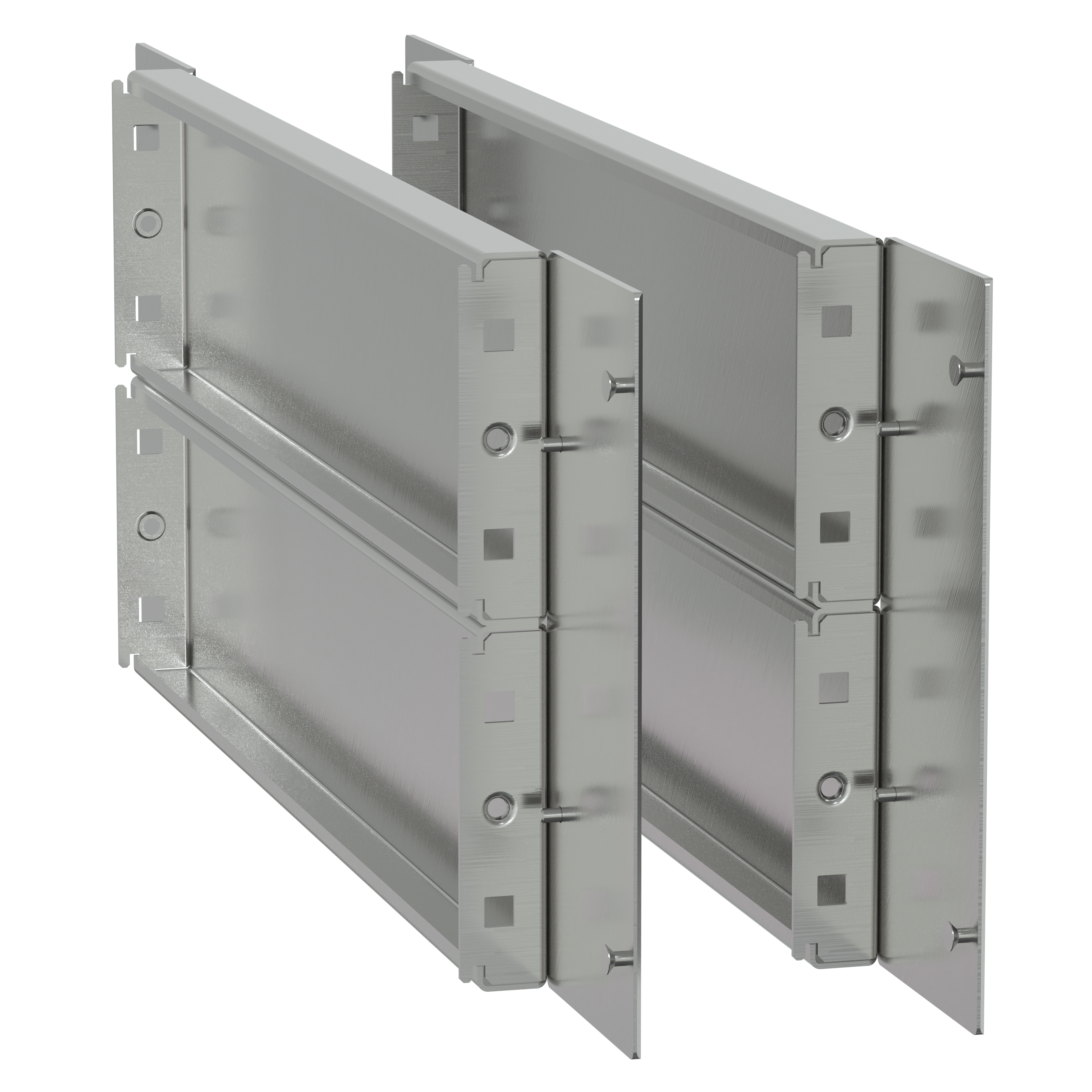SCHNEIDER ELECTRIC - Pannelli laterali zoccolo inox P600xH200 304L