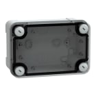 SCHNEIDER ELECTRIC - Contenitore in policarbonato PanelSeT TBP, UL, IP66, IK08, RAL 7035, A138xL93xP72 con coperchio trasparente H20