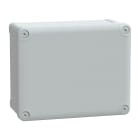 SCHNEIDER ELECTRIC - Contenitore in policarbonato PanelSeT TBP, UL, IP66, IK08, RAL 7035, A241xL192xP105 con coperchio opaco H40