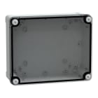 SCHNEIDER ELECTRIC - Contenitore in policarbonato PanelSeT TBP, UL, IP66, IK08, RAL 7035, A241xL192xP87 con coperchio trasparente H20