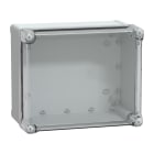 SCHNEIDER ELECTRIC - Contenitore in policarbonato PanelSeT TBP, UL, IP66, IK08, RAL 7035, A291xL241xP168 con coperchio trasparente H60